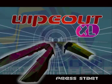 Wipeout XL (JP) screen shot title